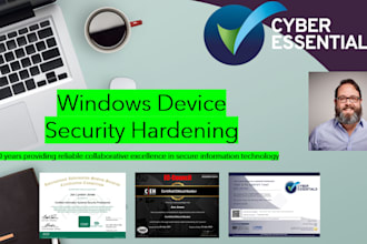 do your windows workstation and server hardening