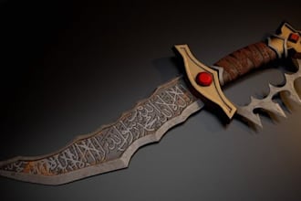 create realistic 3d models for games and unreal engine
