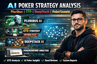 create ai poker strategy analysis using pluribus, gto, deepstack pokersnowie