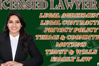 be your lawyer and paralegal