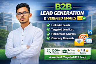 b2b lead generation using linkedin sales navigator