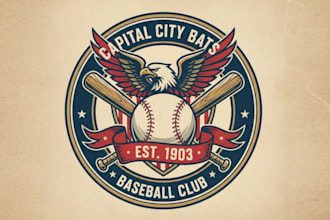 make wonderful baseball logo