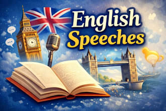 good in content writing, speeches