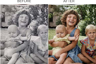 restore old photos fix damaged photo restoration ai expert