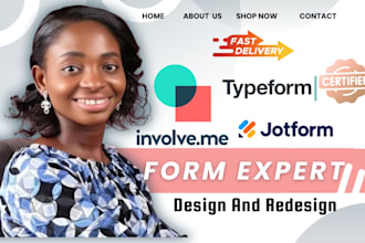 build involve me, typeform, forminator, wpforms, cognito, formidable, jotform