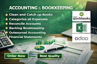 do financial reporting, bookkeeping, projections,finance assignments