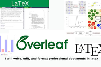 write, edit, and format professional documents in latex