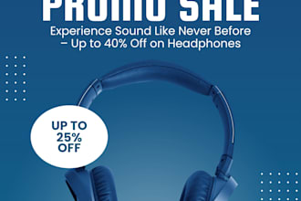 create attractive promotional posters for your business