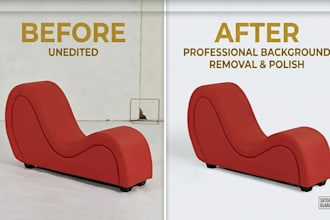 do product image cutout, background removal, and shadow