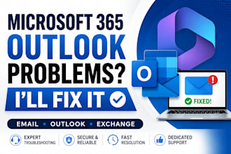 troubleshoot and fix microsoft 365 outlook email issues