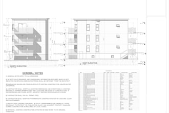 design revit multifamily floor plans with mep hvac for adu