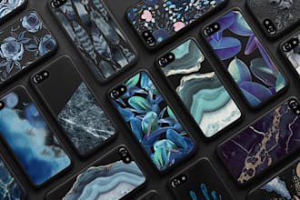 create 3d phone case design, 3d phone design, 3d gadget model 3d product design