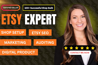 do etsy digital product, etsy seo, product listing and store auditing