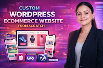 build a wordpress ecommerce site for you