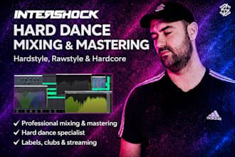 professionally mix and master your hard dance track