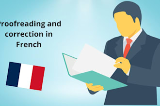 proofread and correct your french text professionally