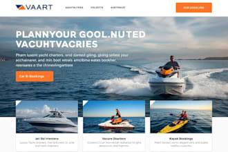 create a yhacht charter boat and kayak rental jet ski gksoft booking website