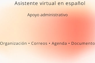 asistente virtual en español para apoyo administrativo