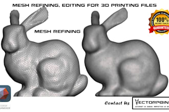 refine, edit, repair, and prepare stl files for 3d printing
