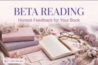 beta reading and honest reader feedback for your book