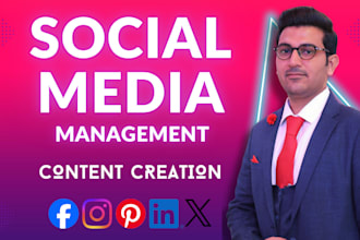 be social media marketing manager and content creator for insta, fb, linkedin