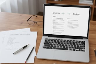 translate english to turkish or turkish to english professionally
