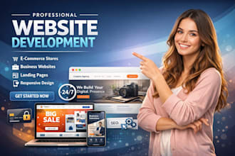 create a professional ecommerce online store