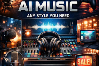 create custom ai generated music in any style you need