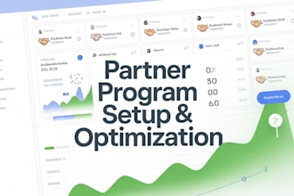 setup, manage or optimise your partner program, increase ROI