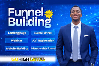 go high level expert go high level workflow sales funnel website ghl expert a2p