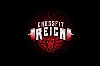 design top quality inventive crossfit gym logo