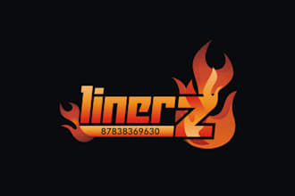 create automotive brand logo for bed linerz or linerz