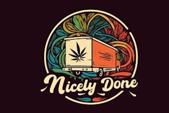 design sustainability logo for a cannabis delivery service