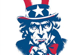 design high quality patriotic logo