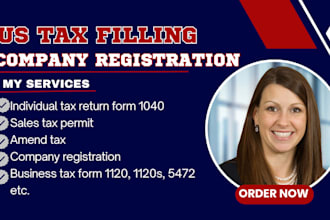 do US tax returns, usa tax filing, llc tax, business tax 1120 5472 1040 1065