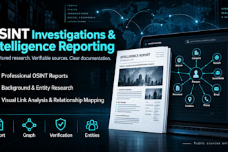 be your intelligence analyst, private investigator, open source intelligence