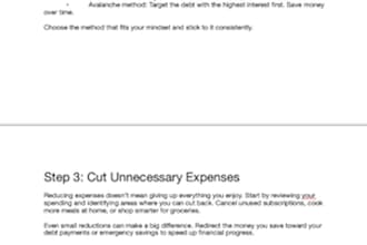 write a personal finance article on budgeting or credit