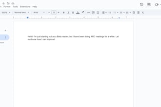 beta read edit and critique
