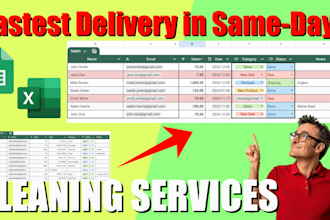 clean, dedupe, sort and format your excel or CSV data