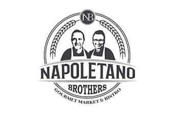 make eye catching logo for brothers gourmet bistro market