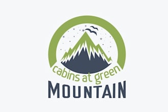 make glamorous logo for missouri and the ozarks mountains