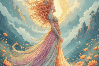 draw fantasy character illustration