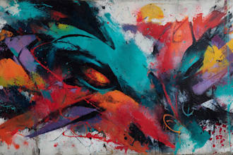 do illustration expresionism art, graffity, abstract