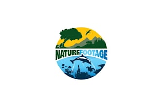 design powerful eco friendly nature footage logo