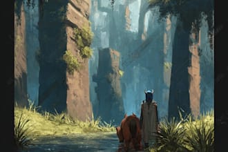 do illustration or concept art