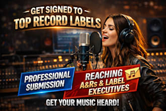 do record label submission to active top record labels
