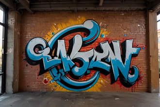 do unique graffiti art for your brand