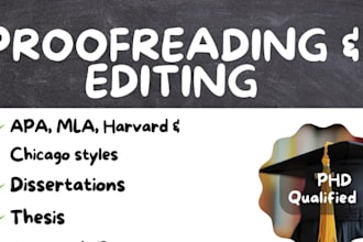 humanize ai chatgpt content, proofread and edit masters phd thesis dissertation