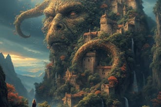 concept art and fantasy art illustrations