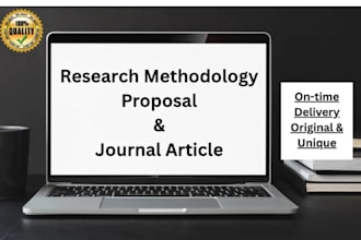 design methodology and proposals for your research project